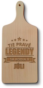 Sablio Doštička Tie pravé legendy sa rodia v júli