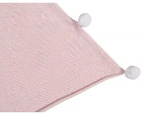 lovel.sk Bavlnená deka/ prikrývka Bubbly Soft Pink
