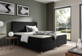 Čalúnená posteľ boxspring TEX 2 - Fresh 02 / 160x200