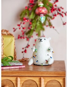 Biela svetelná dekorácia Wally – Bloomingville