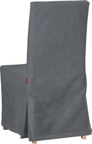 Návlek na stoličku Henriksdal (dlhý) farba produktu sivá látka zapletaná
