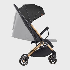 Športový kočík Milan 35 čierny / zlatý