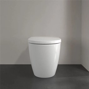 VILLEROY &amp; BOCH Subway 3.0 samostatne stojace WC s TwistFlush, s hlbokým splachovaním bez vnútorného okraja, 370 x 600 mm, biela alpská, s povrchom CeramicPlus, 4671T0R1