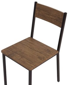 Jedálenský set Hamilton (tmavé drevo). Vlastná spoľahlivá doprava až k Vám domov. 1079188
