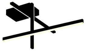 Zambelis 22025 - LED Stmievateľný prisadený luster LED/25W/230V čierna