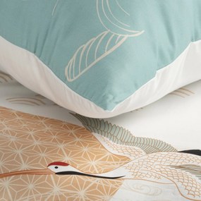MAKOSATÉNOVÉ OBLIEČKY MILA 140X200 CM, 1 KS 70X90 CM VZOROVANÉ