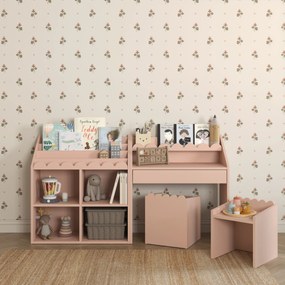 Bellamy Detský písací stolík Nook - ružová