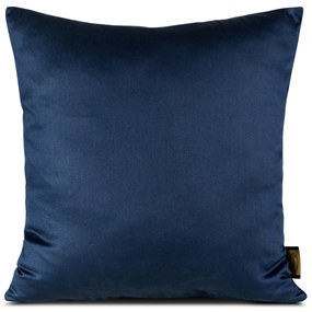 SATÉNOVÁ OBLIEČKA NA VANKÚŠ DINA 40X40 CM TMAVOMODRÁ