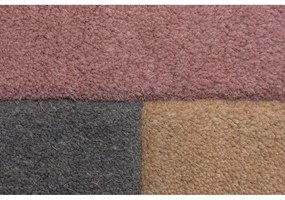 Vlnený koberec Flair Rugs Collage Earthy, 60 x 230 cm