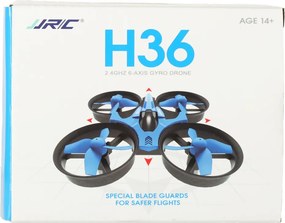 KIK JJRC H36 Mini RC dron, 2,4 GHz, 4CH, 6-osý gyroskop, Headless mode, čierny