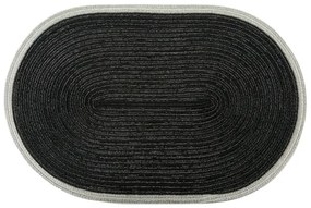 Podložka pod tanier TIRANA čierna / strieborná