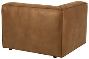 Koňakovohnedý modul pohovky (ľavý roh) Fairfield Kentucky – Bonami Selection