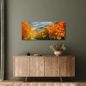 Obraz - Konitsa most (120x50 cm)