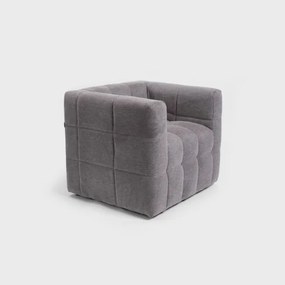 Kreslo BISKOTO sivé 710728