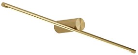 Toolight Toolight, LED nástenné svietidlo 60cm 9W 4000K APP1348, zlatá matná, OSW-02438