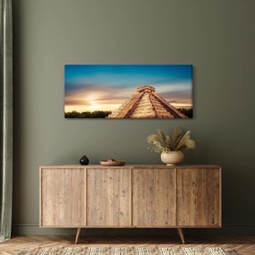 Obraz preslávenej Mayskej pamiatky (120x50 cm)