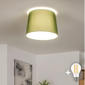 Brilagi - LED Prisadený luster CERIA 1xE27/40W/230V pr. 30 cm zelený