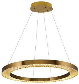 LED luster na lane JESI LED/90W/230V 3000K pr. 100 cm bronzový