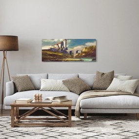 Obraz - Stredoveký hrad (120x50 cm)
