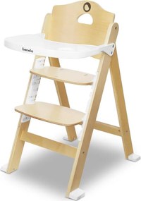 Lionelo - Detská jedálenská stolička 3v1 FLORIS White Natural