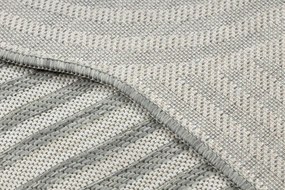 Koberec ORGANIC 2131 geometrický, krémový / sivý / naturálny