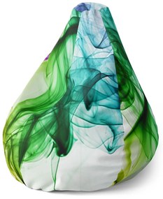 Sablio Sedací vak Pear Farebný efekt - 70 x 95 x 15 cm