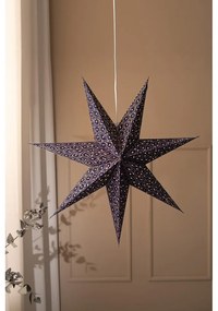 Tmavomodrá závesná vianočná svetelná dekorácia Baroque – Markslöjd