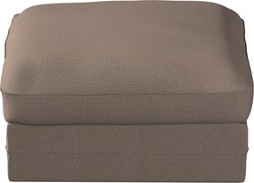 Poťah opierky nôh Grönlid farba produktu hnedá látka zapletaná