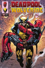 Plagát, Obraz - Marvel - Deadpool & Wolverine