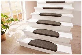 Livarno home Koberčeky na schody Premium, 28 x 65 cm (hnedá)  (100393120)