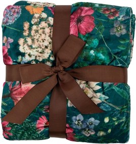Přehoz Imelda modrý 130x170 cm polyester – 130*170*1 cm