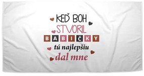 Sablio Uterák Keď Boh stvoril babičky - 70x140 cm