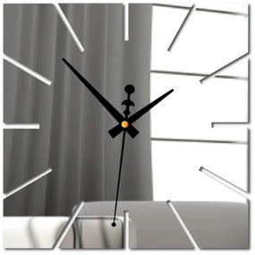 Nástenné hodiny minimalistický štvorcový dizajn | SENTOP X0099