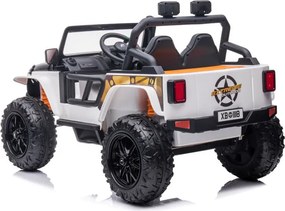 LEAN CARS Elektrické autíčko XB-1118 LED diaľkové ovládanie biele