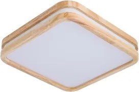 BRILAGI -LED Stropné svietidlo MOLINA SQUARE LED/32W/230V 3000/4000/6000K dub 30x30 cm