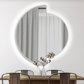 Zrkadlo Naseo Silver LED Rozmer zrkadla: 110 x 120 cm