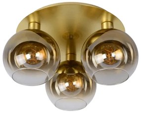 Lucide 74114/03/02 - Stropné svietidlo MARIUS 3xE27/40W/230V zlatá