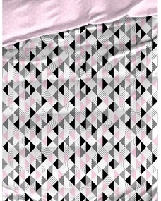 TipTrade Bavlnené obliečky 140x200 + 70x90 cm - Winkel pink
