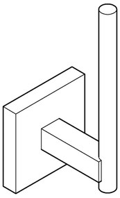 GROHE 40979DC0 - Držiak na náhradnú toaletnú rolu START CUBE lesklý chróm