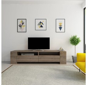 TV stolík/skrinka Sisuko (orech) . Akcia -20%. Vlastná spoľahlivá doprava až k Vám domov. 1102584