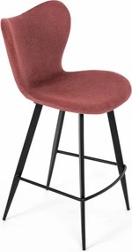 Barová stolička červená AUB-1068 RED2