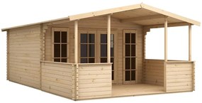 Záhradný domček Rannik + terasa 416x667