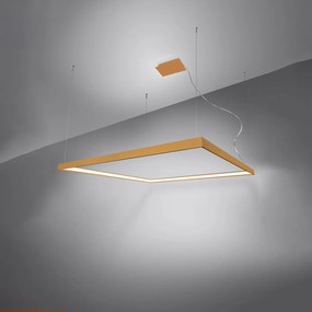 Závesné LED svietidlo Nelya l, 1x LED 70w, 4000k, g