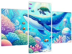 Obraz – Podvodný svet (90x60 cm)