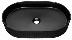 Umývadlo na dosku BEYOND 3 56 cm čierne