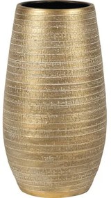 Váza keramická Solano Ø 22 x 40 cm zlatá
