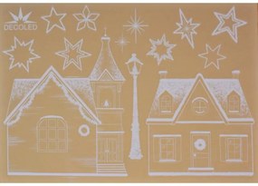 DECOLED Dekorativní polep do oken A3 ulice