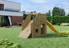 Marimex | Detské ihrisko Marimex Play Basic 016 + žltá šmykľavka | 11640674