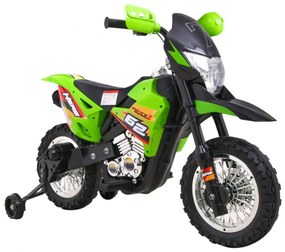 RAMIZ ELEKTRICKÁ MOTORKA  CROSS - ZELENÁ - 2020 - 6 V / 4,5 Ah 2022