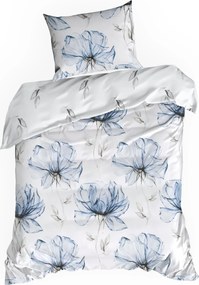 SATÉNOVÉ OBLIEČKY SPRING34 200X220 CM, 2 KS 70X80 CM KVETY